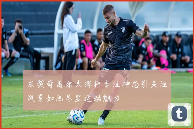 东契奇高尔夫挥杆专注神态引关注风景如画尽显运动魅力